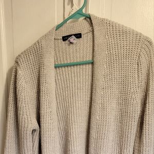 A womens cardigan